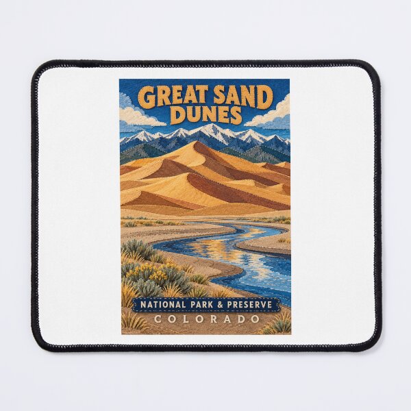 Item preview, Great Sand Dunes National Park - Colorado designed and sold by GoodOldVintage.