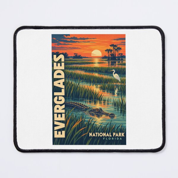 Item preview, Everglades National Park - Florida designed and sold by GoodOldVintage.
