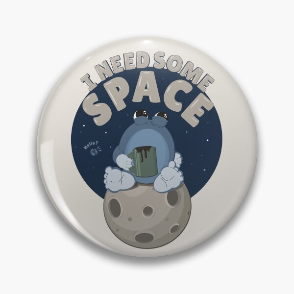 Item preview, I Need Some Space. Alien Finding Peace Far Away From Earth designed and sold by DecentVibe.