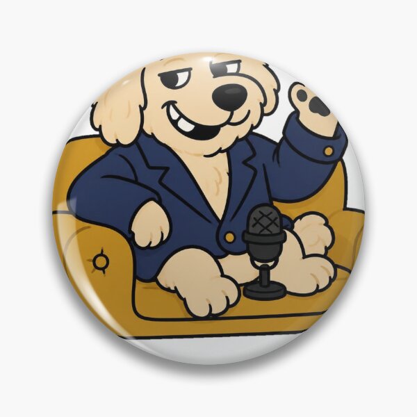 Item preview, Live From My Couch Funny Dog Sticker designed and sold by ryleemaxwell.