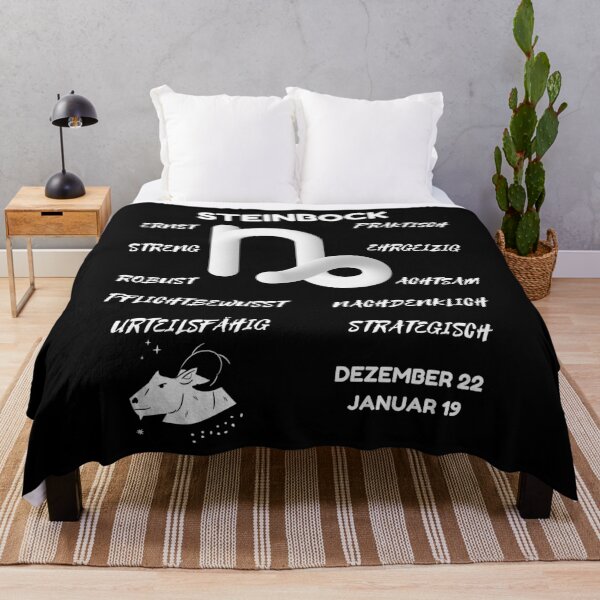 Artikelvorschau, Steinbock Sternzeichen Astrologie Horoskop Symbol - Classic White & Black entworfen und verkauft von ZODIARA.