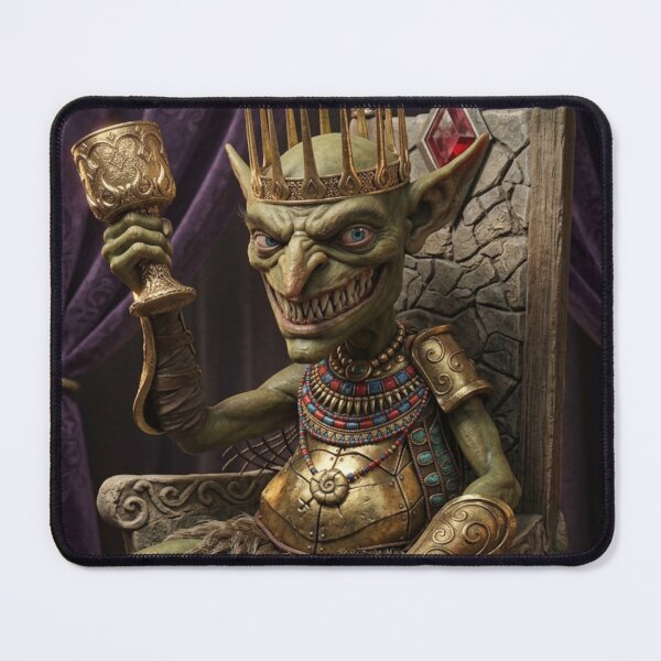 Item preview, The Goblin King on his throne designed and sold by Vintage Designs +.