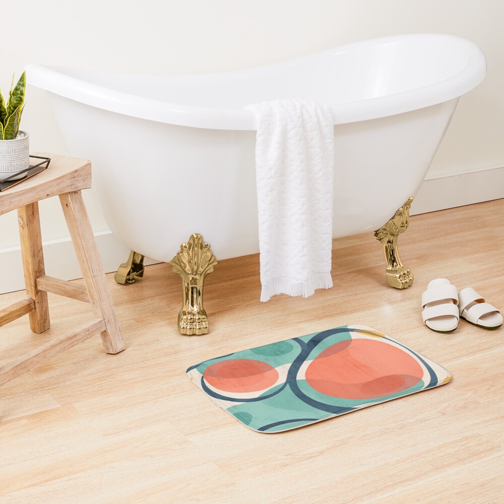 Item preview, Bath Mat designed and sold by Monkeysalad.