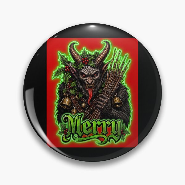 Item preview, Krampus Merry Christmas Holiday Design designed and sold by Witch Joseph.
