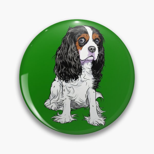 Item preview, Pop Art Cavalier King Charles Spaniel Dog Graphic designed and sold by Terry Bain.