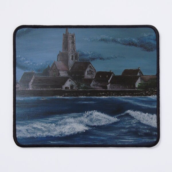 Item preview, Melancholy — Nocturnal and marine acrylic painting designed and sold by Galerie des Chimères.
