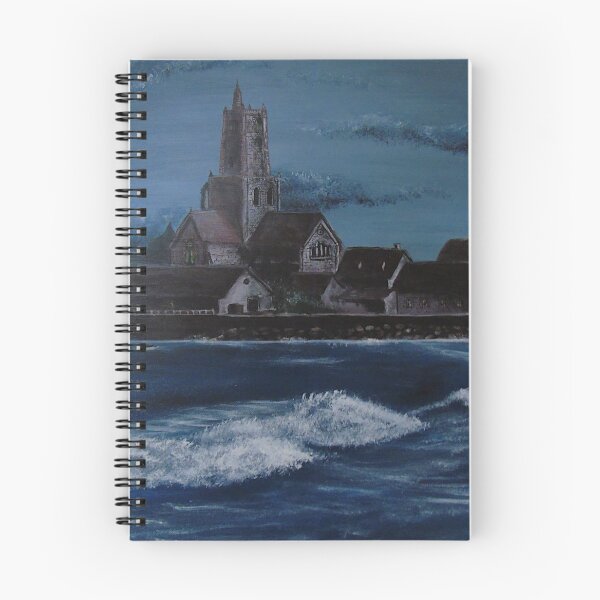 Item preview, Melancholy — Nocturnal and marine acrylic painting designed and sold by Galerie des Chimères.