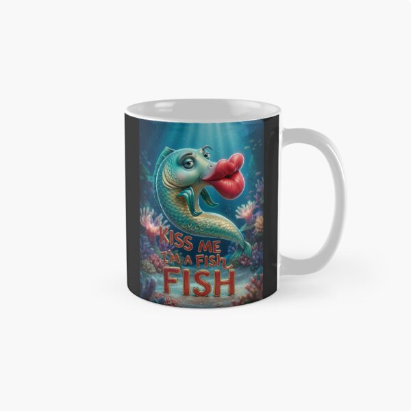 Artikelvorschau, Küss den Fisch! entworfen und verkauft von Vintage Designs +.