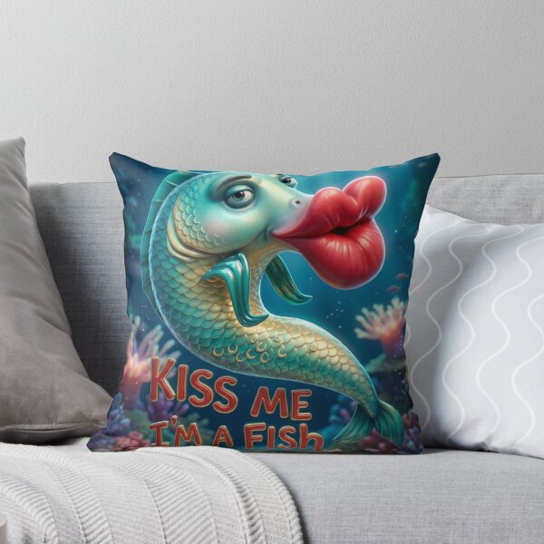 Item preview, Kiss the fish FISH! designed and sold by Vintage Designs +.
