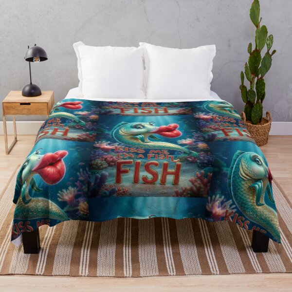 Artikelvorschau, Küss den Fisch! entworfen und verkauft von Vintage Designs +.