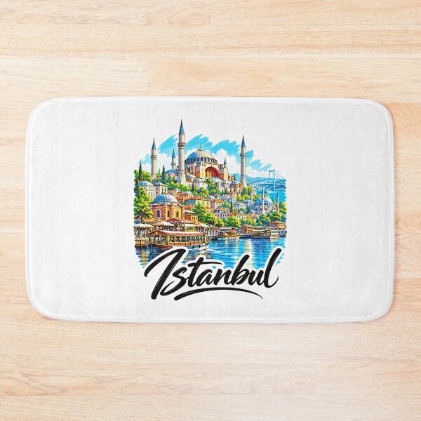 Item preview, Istanbul Turkey Travel Art designed and sold by EdwinkOne.