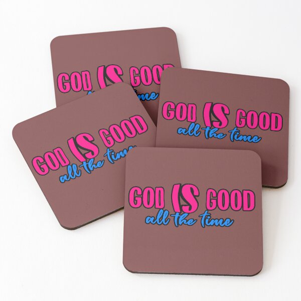 Item preview, God Is Good All The Time | Dios es bueno todo el tiempo | Frase cristiana | Fe | Christian quote designed and sold by AstronautMerch.