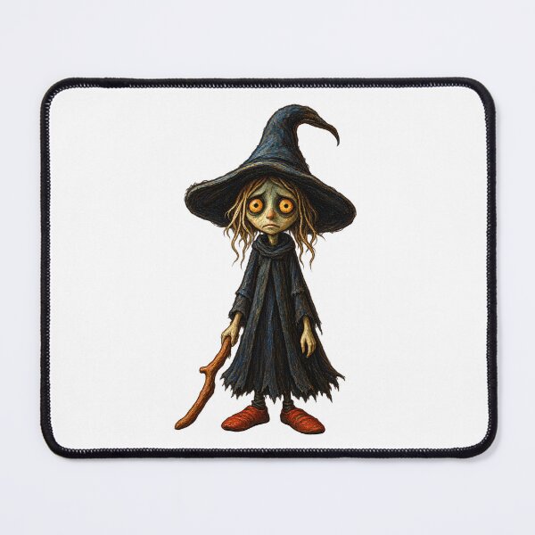 Item preview, The Hollow-Eyed Witch | Dark Fantasy Character designed and sold by Whatever Works.