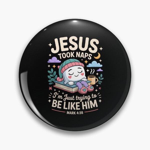 Item preview, Jesus Took Naps I'm Just trying to Be Like Him - Mark 4:38 designed and sold by jkrphoto.