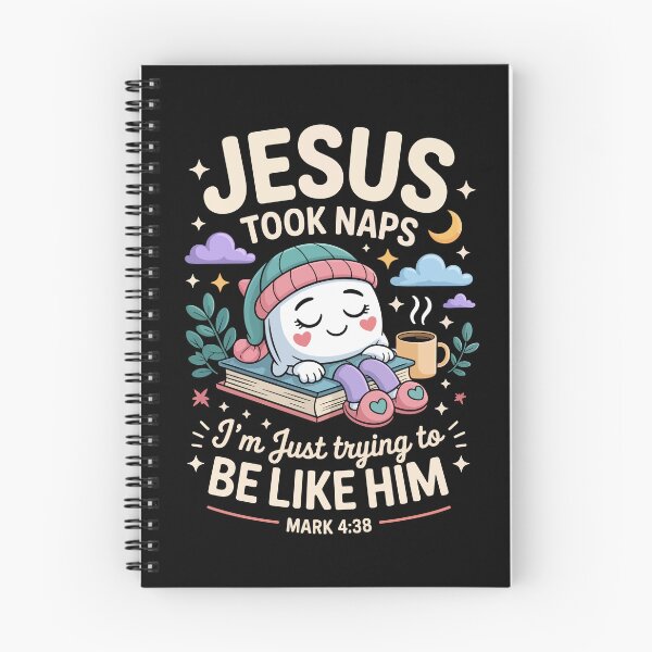 Item preview, Jesus Took Naps I'm Just trying to Be Like Him - Mark 4:38 designed and sold by jkrphoto.