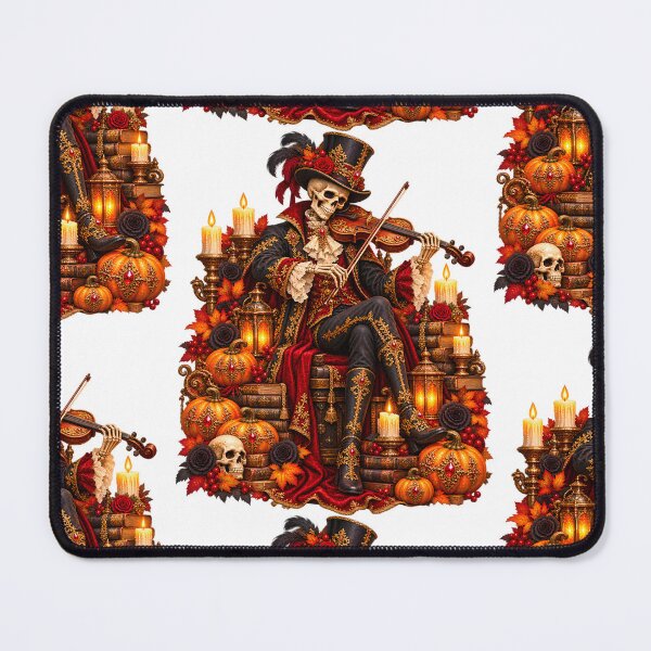 Item preview, Baroque Skeleton Violinist – Victorian Gothic Halloween designed and sold by Clothes With Smiling Animals Walt Gral.