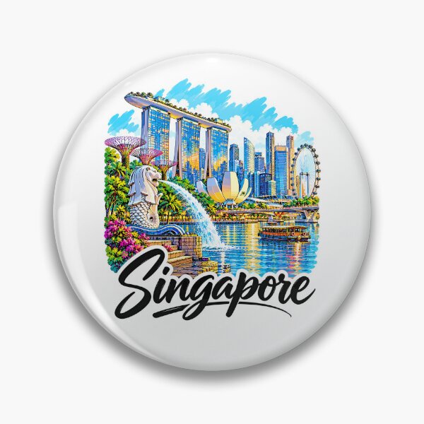 Item preview, Singapore Garden City Travel Art designed and sold by EdwinkOne.