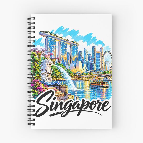 Item preview, Singapore Garden City Travel Art designed and sold by EdwinkOne.