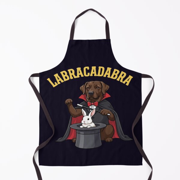 Artikelvorschau, SCHOKOLADENBRAUNER LABRADOR RETRIEVER - LABRACADABRA MAGIERTRICK entworfen und verkauft von PRINTSCHARMINGM.