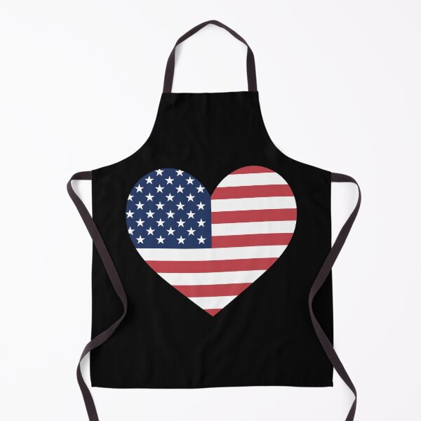 Item preview, USA Flag Heart designed and sold by Marshallamoakohene.