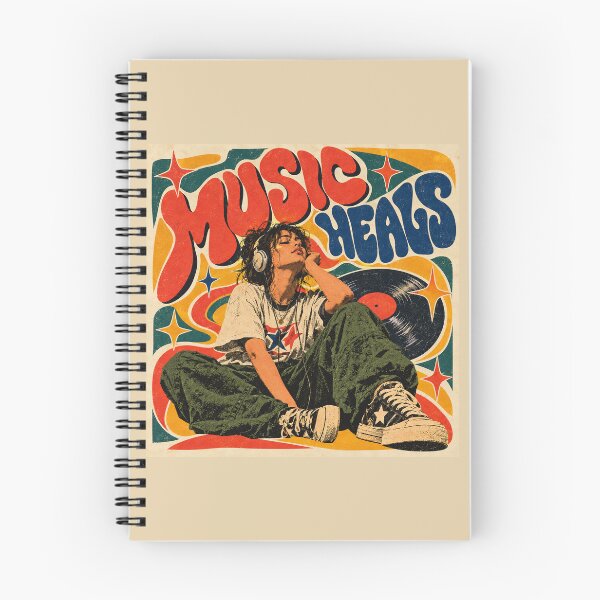 Item preview, music heals designed and sold by retroojogo.