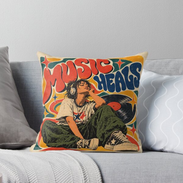 Item preview, music heals designed and sold by retroojogo.