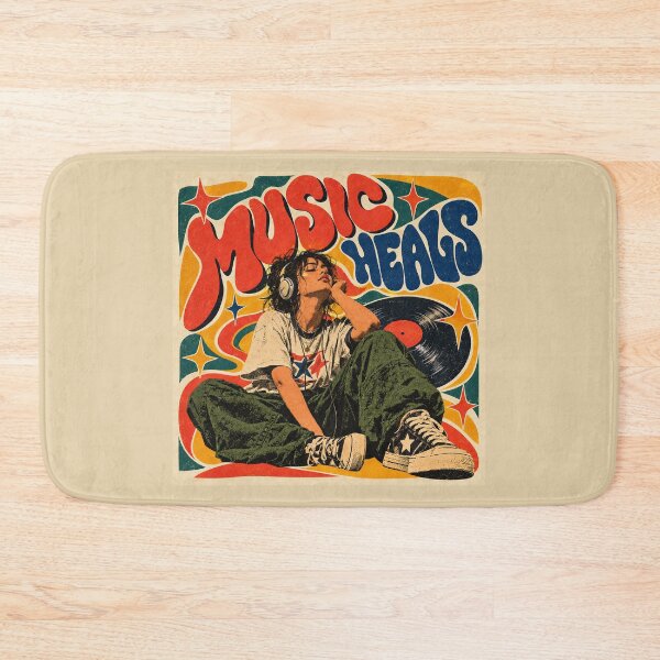 Item preview, music heals designed and sold by retroojogo.