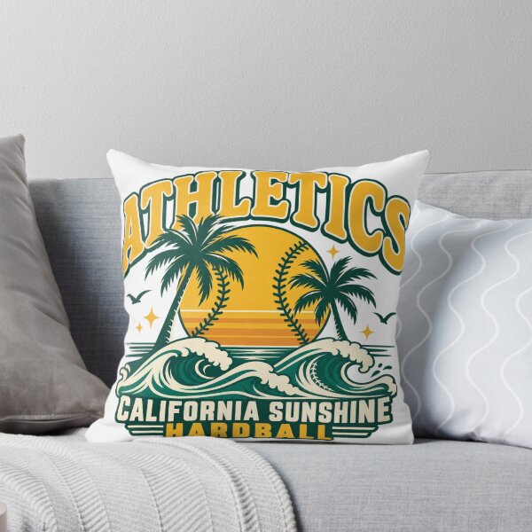 Item preview, Athletics California Sunshine Hardball Baseball Design designed and sold by Dresut.