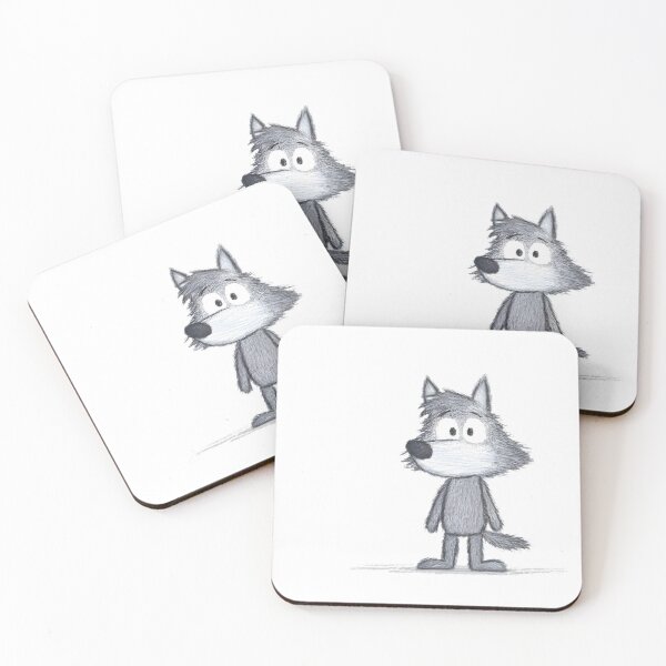 Item preview, Wild & Wacky Wolf designed and sold by Retro Whimsy.