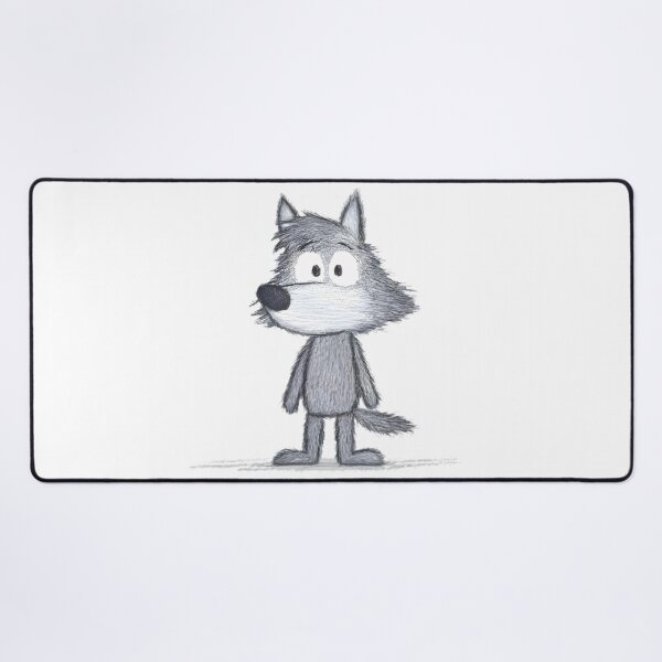 Item preview, Wild & Wacky Wolf designed and sold by Retro Whimsy.