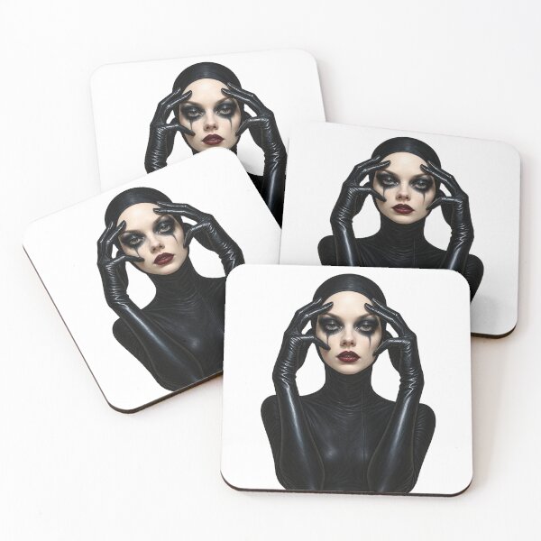 Item preview, Black Velvet Gaze | Gothic Femme Fatale designed and sold by Whatever Works.