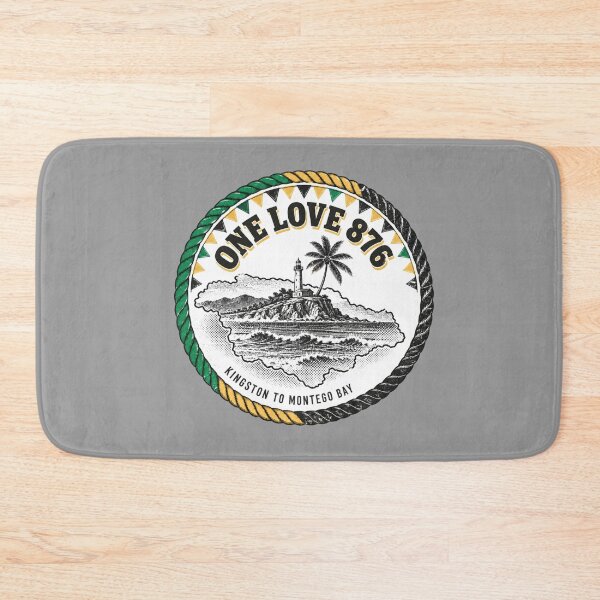Item preview, One Love 876 Jamaica Kingston to Montego Bay  designed and sold by freshwear design.