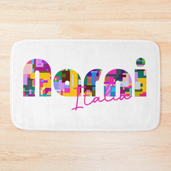 Item preview, Narni, Italy, Italia, colorful typography design for travellers designed and sold by Wanderful-roads.