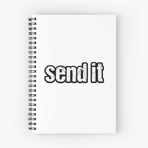 Item preview, Send it, Outline Gritty Typography  designed and sold by Memes N Lore .