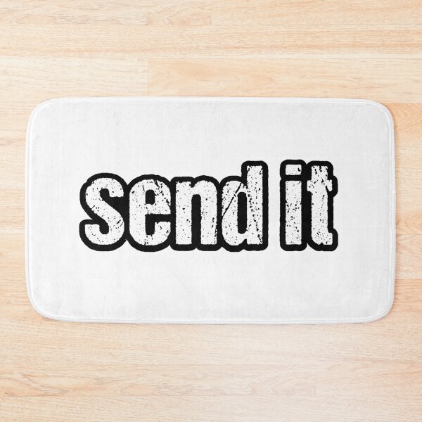 Item preview, Send it, Outline Gritty Typography  designed and sold by Memes N Lore .