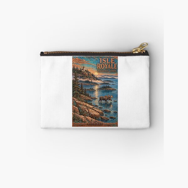 Item preview, Isle Royale National Park - Michigan designed and sold by GoodOldVintage.