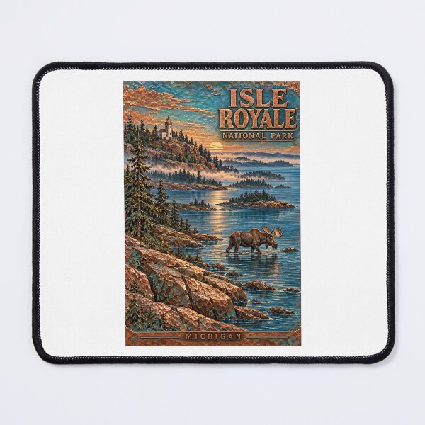 Artikelvorschau, Isle Royale Nationalpark – Michigan entworfen und verkauft von GoodOldVintage.