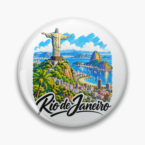 Item preview, Rio de Janeiro Brazil Travel Art designed and sold by EdwinkOne.