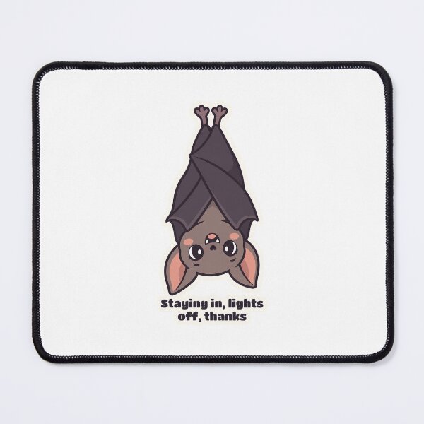 Item preview, Introvert Bat - Staying In, Lights Off, Thanks designed and sold by OuqCreations.