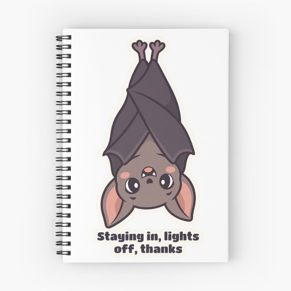 Item preview, Introvert Bat - Staying In, Lights Off, Thanks designed and sold by OuqCreations.