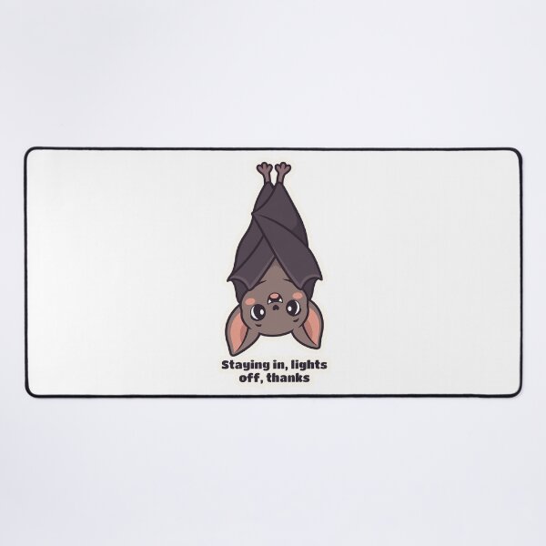 Item preview, Introvert Bat - Staying In, Lights Off, Thanks designed and sold by OuqCreations.
