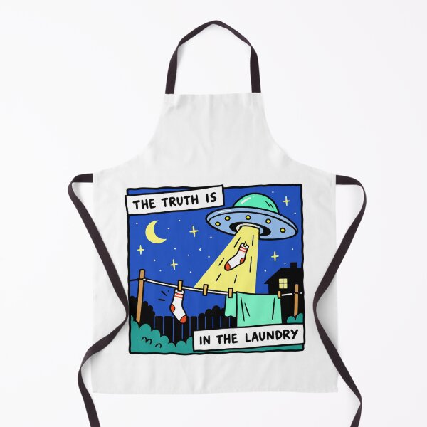 Item preview, Funny UFO Stealing Laundry Socks designed and sold by Bonsai20.