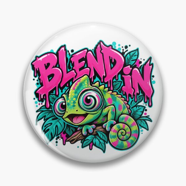 Item preview, Blend In - Graffiti Chameleon designed and sold by Visual Dept..