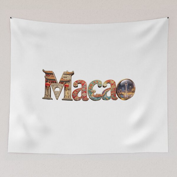 Item preview, Macao – Cultural Heritage & Fusion Art designed and sold by VladisWorld.