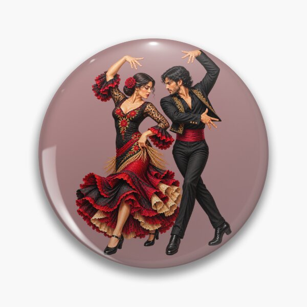 Artikelvorschau, Flamenco-Tänzer aus Málaga – Spanische Leidenschaftskunst entworfen und verkauft von PrintGo26.