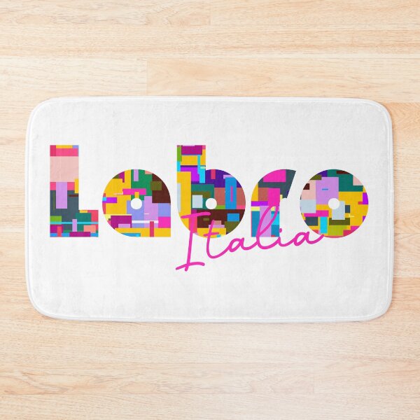 Item preview, Labro, Rieti, Italy, Italia, colorful typography design for travellers designed and sold by Wanderful-roads.
