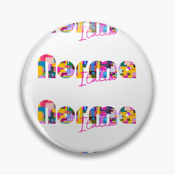 Item preview, Norma, Sezze, Italy, Italia, colorful typography design for travellers designed and sold by Wanderful-roads.