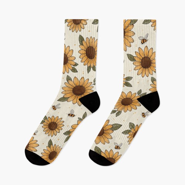 Artikelvorschau, Sunflowers and Bees entworfen und verkauft von ArtfulAdv.