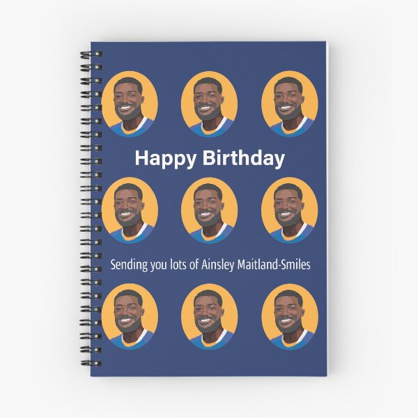 Item preview, Everton Happy Birthday Ainsley designed and sold by Incognito Design.