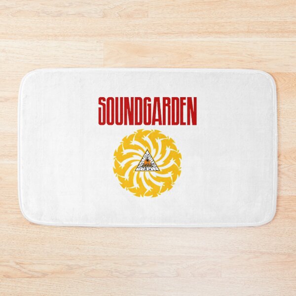 Item preview, Soundgarden Inspired Red Text with Yellow Swirls Logo Design designed and sold by kbstore.